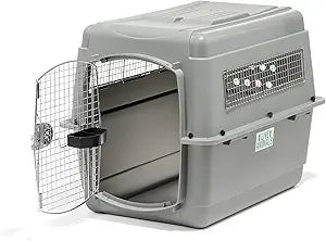 Petmate Sky Kennel - For Air and Travel, Airline Compliant Dog Crate for Pets 50-70 lbs, Heavy Duty Dog Kennel, Made in the USA- 36 Inches