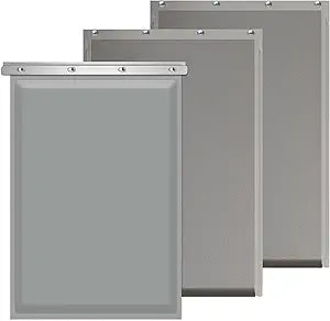 3-Flap Medium Dog Door Replacement Flap with Screws, Extreme Weather Replacement Flaps - Compatible with PetSafe Freedom Doggie Doors Replacement Flaps PAC11-11038 12 7/8'' Ã— 8 1/8''