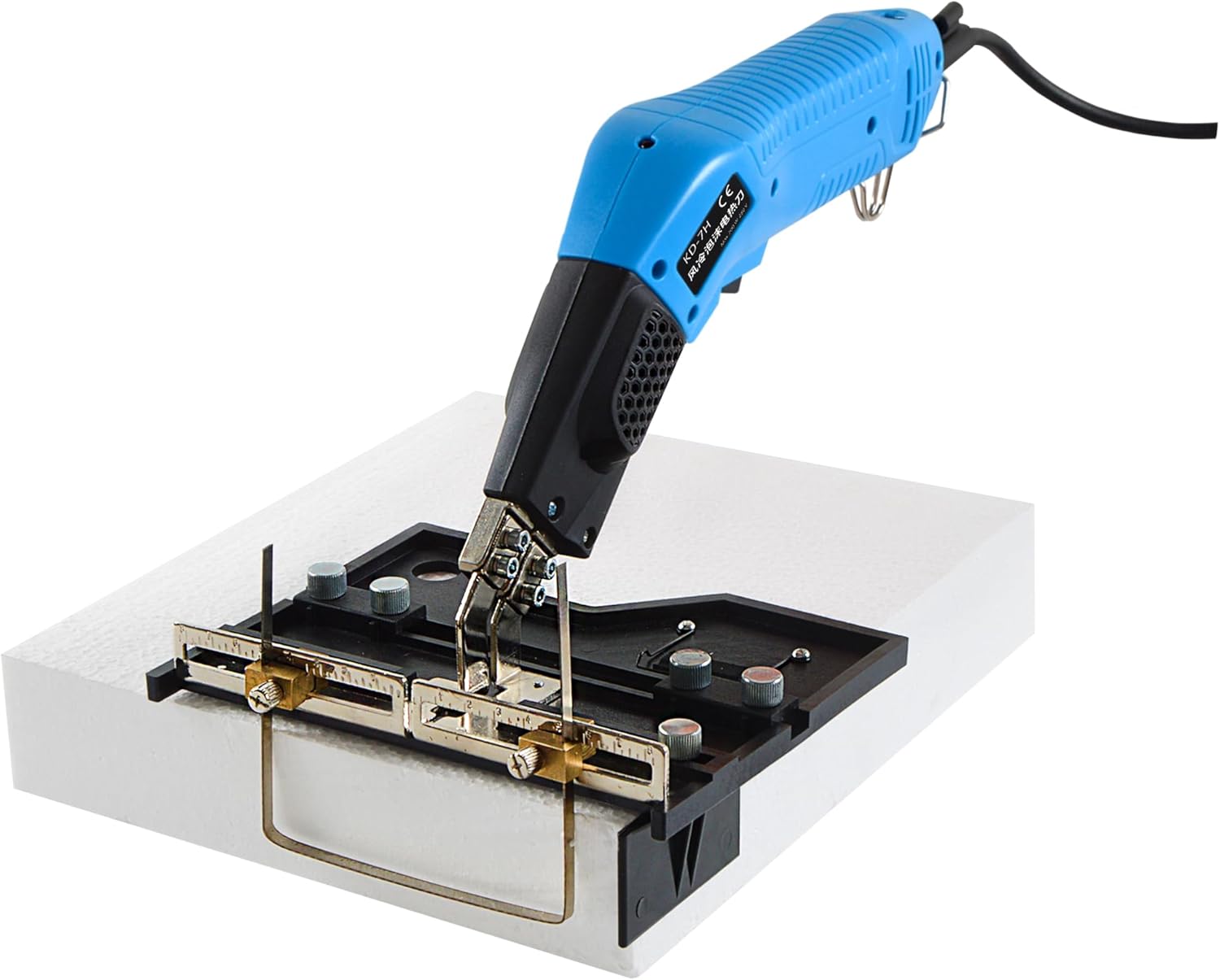 Pro Foam Cutter Kit - Styrofoam Cutting Tool with Air Cooled Electric Hot Knife