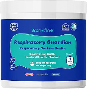 Respiratory Guardian for Dogs - Supports Lung Health, Nasal, Bronchial and Tracheal (135g) with QuercefitÂ® and Respiratory Probiotics