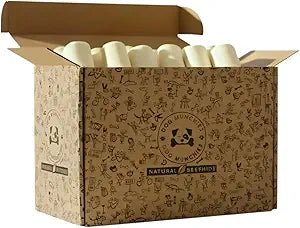 Retriever Roll 9-10 inch Natural Rawhide (20 Pack) - Dog Chew Treats