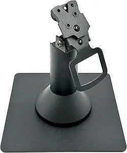 DCCStands Freestanding Swivel and Tilt Ingenico Lane/3000/5000/7000 Terminal Stand with Square Plate