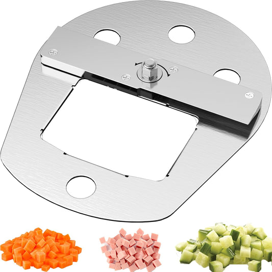 TERUISI 4-In-1 Electric Vegetable Chopper Blade Accessory, Dicing Blade Disc Assembly, Replaceable Blades for GJ817