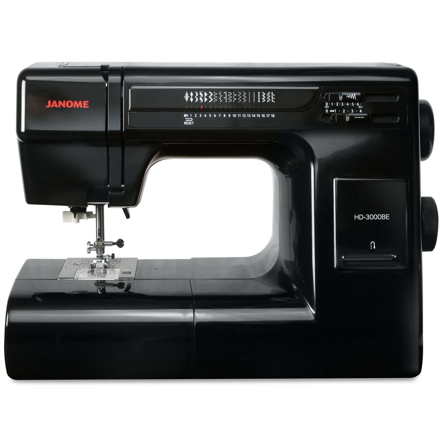 Janome  HD3000BE Black Edition Heavy Duty Mechanical Sewing and Quilting Machine