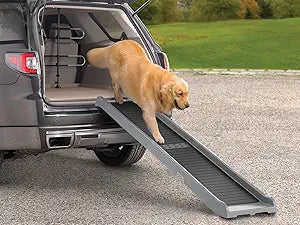 WeatherTech PetRamp - Non-Slip, Portable Dog Ramp for Large Dogs to 300 Pounds, 67" x 15" - Traction Grip Ramp, Easy Access for Pets to Car, SUV, Truck, Bed, Couch & Other Home Areas