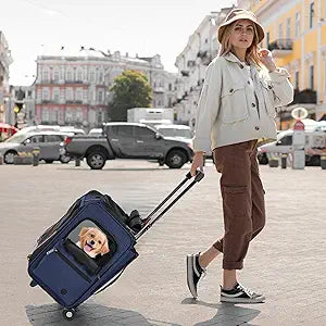 EliteField Deluxe Backpack Pet Carrier (3 Year Warranty, Airline Approved), Travel Soft-Sided Carrier Bag for Dogs, Cats & Small Pets