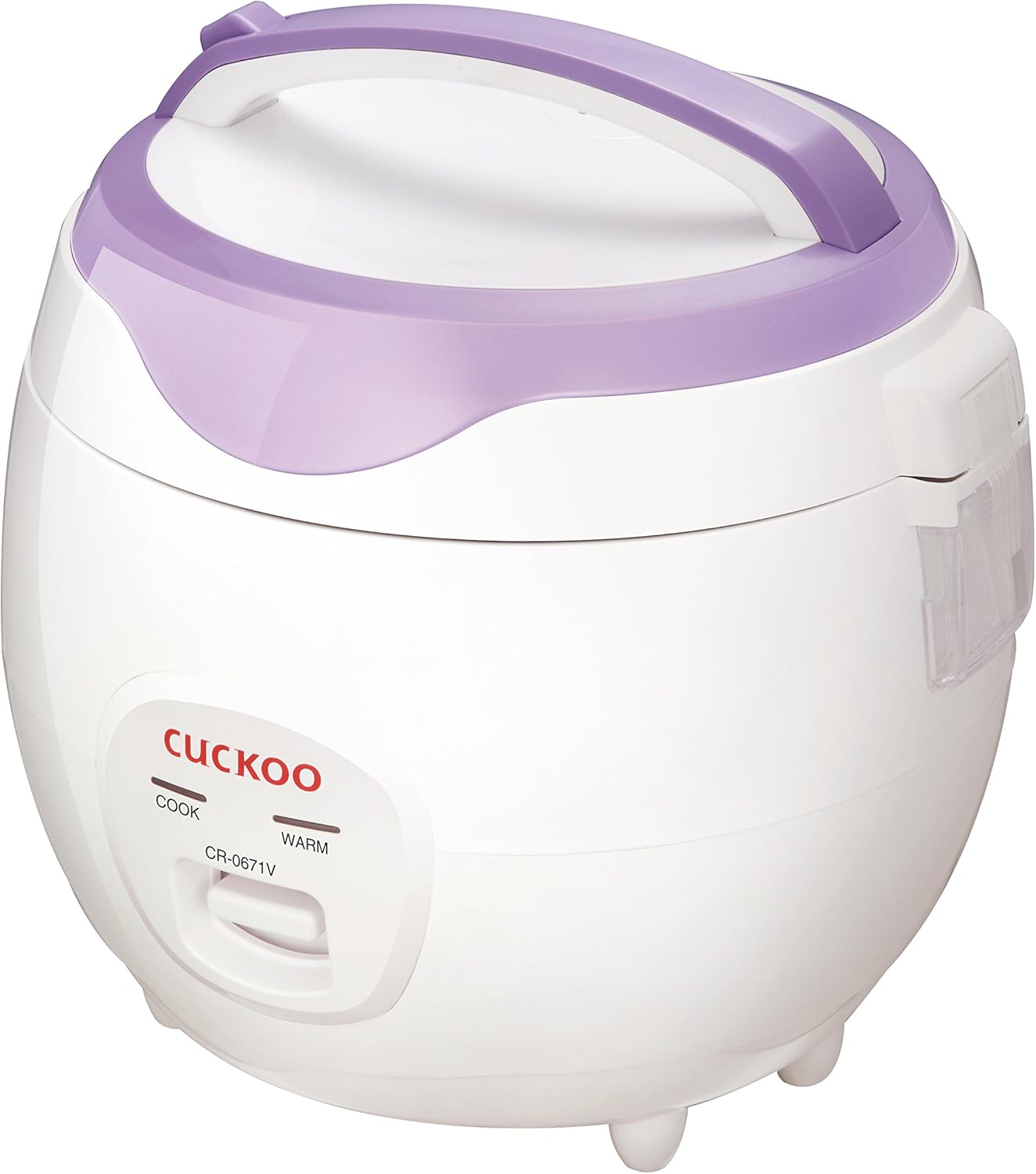 Cuckoo Electric Heating Rice Cooker CR-0671V (Violet\/White)