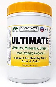 Dogzymes Ultimate Skin and Coat with Algal Oil and Organic Coconut (2 Pound)