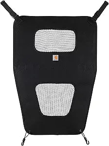 Carhartt Universal Nylon Duck Pet Barrier, Durable Pet Barrier with Rain Defender Durable Water Repellent, Black