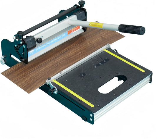 13" Vinyl Floor Cutter, 6mm Vinyl Plank Flooring Cutter, Flooring Cutter Tool Kit for LVP LVT, VCT, SPC, LVP, WPC, PVC