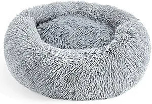 Dog Beds Large Sized Dog and Cats, 32in Pet Beds for Large Pet, Washable Indestructible Extra Large (Light Grey)