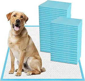Boscute XXL Thicken 6 Layers Heavy Absorbent 30"x36" Pet Training Dog Pee Pads, Extra Large Polymer Leak-Proof Quick Dry Puppy Pee Pads, Disposable Pee Pads for Dogs Cats Rabbit