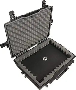 Case Club Waterproof Hard Case for 15-17 inch Laptops & Accessories - Heavy Duty Hard Case Compatible with 15.6 and 17.3 inch Laptops and Gaming Accessories