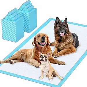 Puppy Pads Extra Large 32"x40" 40 Count, Pee Pads for Dogs & Cats, Disposable Thicken Pet Training Pads for Doggie Rabbits, Incontinence Underpads Ultra Absorbent & Quick-Dry, Leakproof Potty Pad