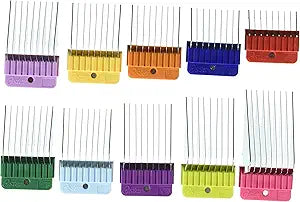 Oster 10-Piece Stainless Steel Pet Clipper Guide Comb Kit (078936-100-000)