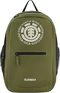 Element Backpack, 15 Inch Laptop Bag, Padded Computer Bag for Commute or Travel, Green