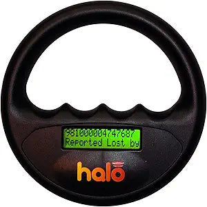 Halo Microchip Scanner Black,135mm Durchmesser X 33mm