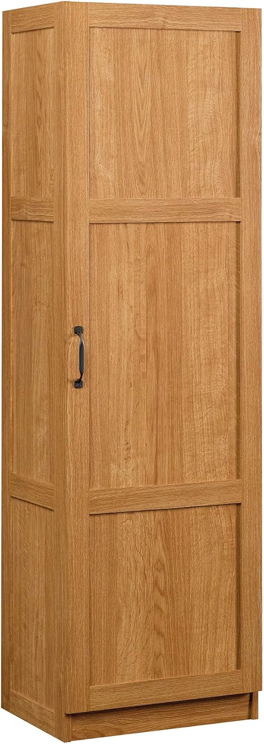 Sauder Miscellaneous Storage Cabinet\/ Pantry cabinets, Highland Oak finish