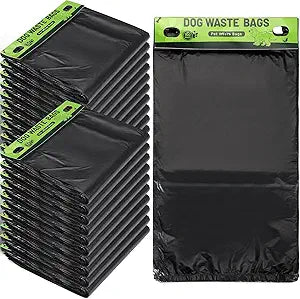 Ireer 2500 Pcs Header Bag Bulk Dog Pet Waste Bags Bulk Poop LeakProof Easy Single Pull Bags for Poop Dog Station Fit Hang Hole Dispenser Pet Waste Bag for Home Outdoor