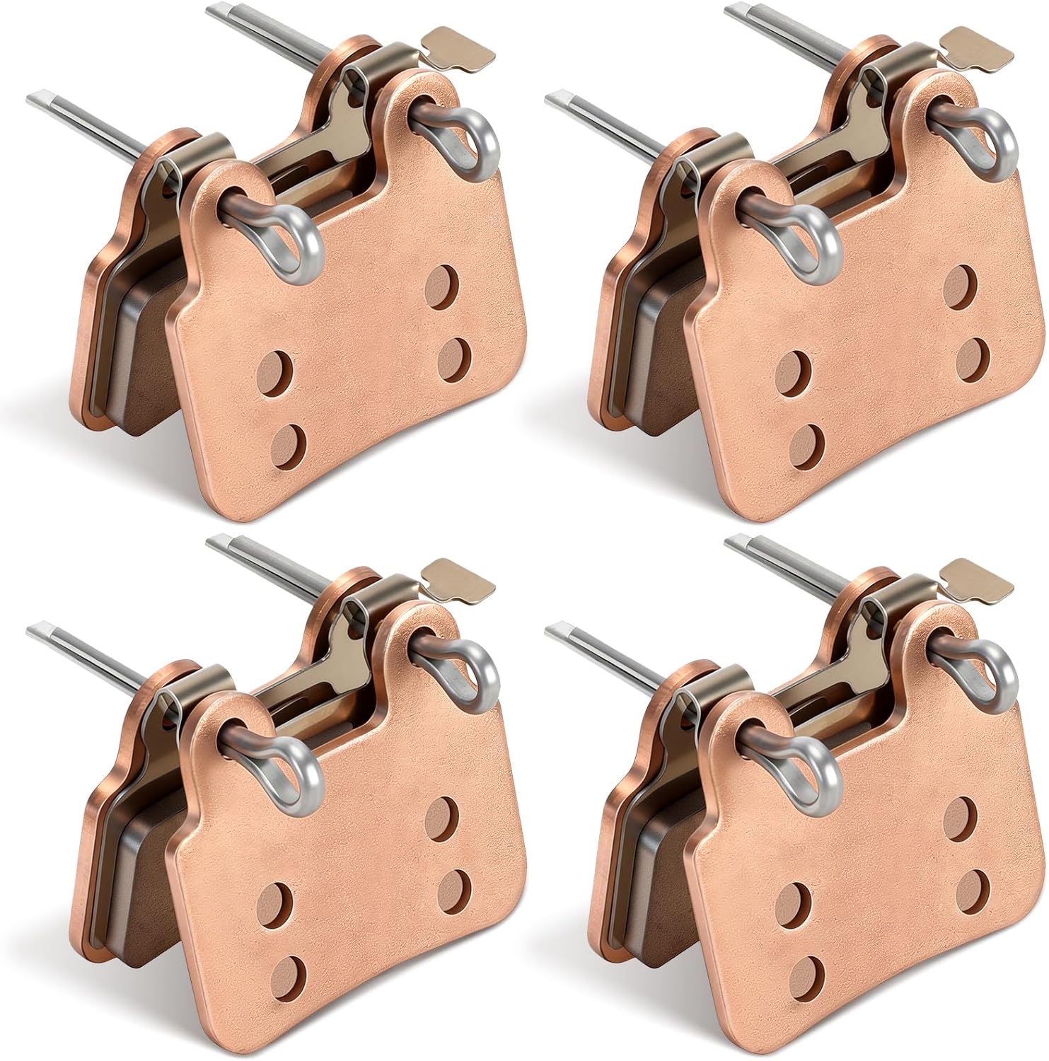 E-Bike Brake Pads Compatible with Ridstar Q20 H26 Pro Q20 Pro Electric Bike EBike Front and Rear Hydraulic Disc Brake Parts 4 Pack