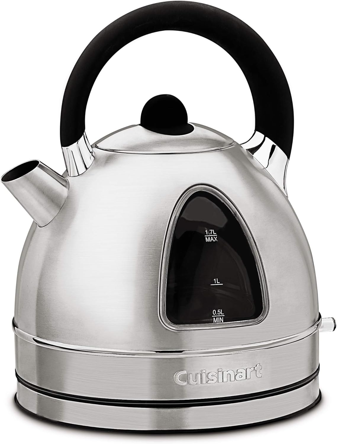Cuisinart DK-17 Cordless Stainless Steel Electric Kettle (Renewed)