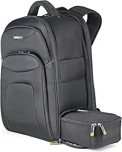 StarTech.com 17.3" Laptop Backpack with Removable Accessory Case - Professional IT Tech Backpack for Work/Travel/Commute - Durable Ergonomic Computer Bag - Nylon - Notebook/Tablet Pockets (NTBKBAG173)
