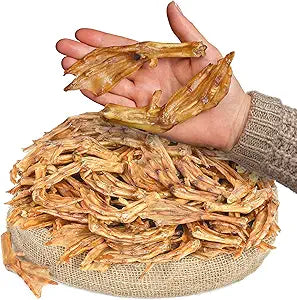 All Natural Duck Feet Dog Treats (100 pcs) | Dehydrated for Freshness | Supports Joint Health with Glucosamine and Chondroitin | Promotes Dental Hygiene | Perfect for Small and Medium Dogs
